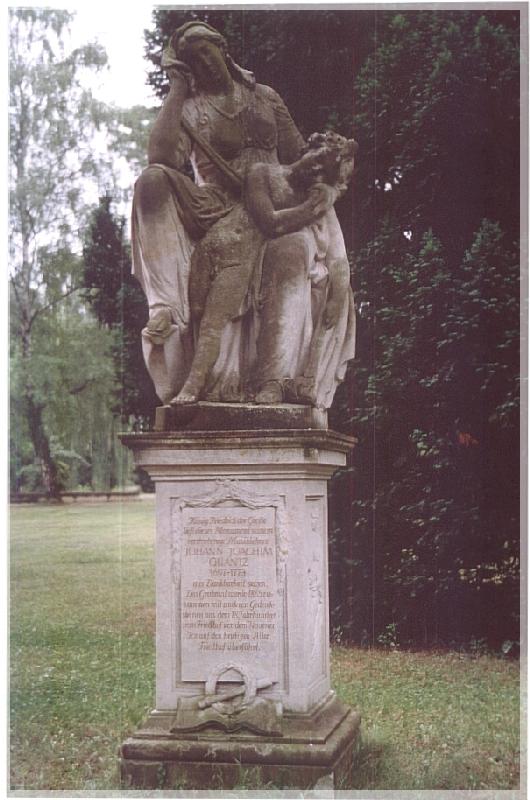 Quantz-Grabmal auf dem Alten Friedhof in Potsdam